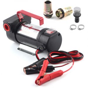 Pompe de transfert portative &eacute;lectrique au k&eacute;ros&egrave;ne Diesel, 12V dc, pour v&eacute;hicule lourd, camion, 40l/min - Eosnow
