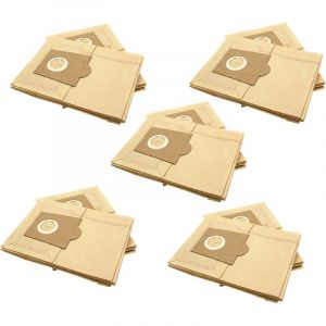 50x Sacs compatible avec Entronic vc 201 aspirateur - 24,5cm x 18cm - Vhbw