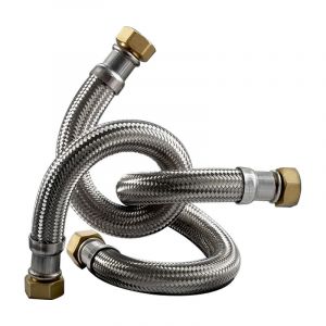 Tucai - Flexible chauffage Inox Øintér.32,5mm - Femelle/Femelle 1'1/4 - 1000mm - extra twist