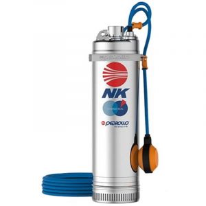 Pompe immerg&eacute;e pour puits Pedrollo NKm2/3 - GE automatique avec FLOTTEUR 0,75Hp 5" Mono eau claire Cable 10 metres