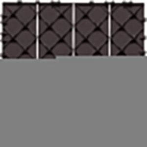 Mophorn - Dalles de terrasse emboîtables, lot de 10, 30,5 x 30,5 cm, 10 pi2, revêtement de sol extérieur en plastique imperméable pour toutes les