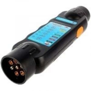 Outil de testeur de remorque &agrave; 7 Broches, 7pin 12V Remorquage de la Bande de remorque de la Prise de Courant Testeur de Connexion Testeur de