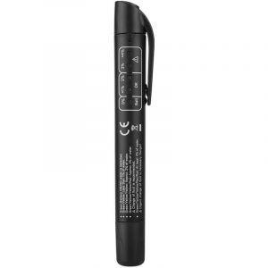 Sollbry - Testeur de Liquide de Frein, Stylo de contrôle de qualité d'huile de testeur de Liquide de Frein numérique avec 5 lumières led pour DOT3 /
