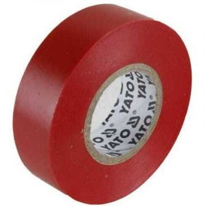 Ruban isolant électrique Yato 15 mm x 20 m rouge