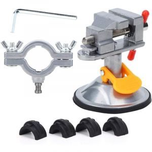 &Eacute;Tau D'&eacute;Tabli, &eacute;Tau Universel en Alliage, &eacute;Tau de Table D'&eacute;Tabli, Pince Manuelle Auto-Amor&ccedil;Ante Rapide, Avec Une Grande Poign&eacute;E de Commande