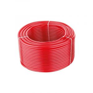 Tuyau rouge PVC (anneau a 100 m) utilisation comme conduite de mesure Detecteur de fuite - vacuum