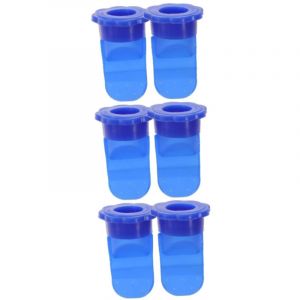 Lot de 6 clapets anti-retour pour tuyaux de drainage d'&eacute;gouts en silicone, noyau de d&eacute;sodorisation, tuyau de drainage de sol, &eacute;vier en silicone