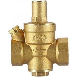 Mini Reducteur de Pression, Detendeur Eau 3/4, Valve de R&eacute;duction de Pression, DN20 3/4" Valve de R&eacute;gulateur de R&eacute;duction de Pression d'eau R&eacute;glable