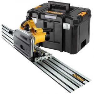 Scie circulaire Dewalt Scie plongeante 1300W 165mm DWS520KTR + rail 1,5m tstak