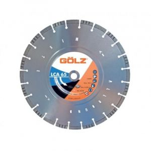Golz - gölz - Disque diamant LCA65, coupe à sec ou à eau - pour scie à sol ou découpeuse - ø 300 mm / alésage 25.40 mm