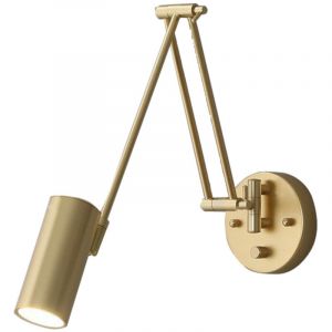 Applique murale, lampe de chevet t&eacute;lescopique &agrave; bras articul&eacute;, lampe de lecture simple et luxueuse pour bureau, applique murale pivotante et pliable