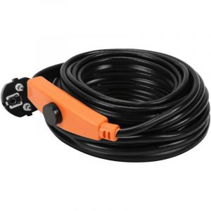 Randaco 8m 128W Câble chauffant Câble antigel Traçage de tuyaux autorégulant avec thermostat