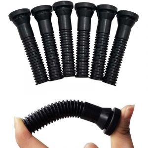 30 pcs poulet Plumeuse Volaille Doigt Plumeuse Volaille Plumer Les Doigts B&acirc;ton d'enl&egrave;vement De Plumes de Cheveux de Remplacement ( Noir )