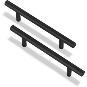 Lot de 5 poign&eacute;es de cuisine 96 mm avec vis en acier inoxydable pour armoire, placard, poign&eacute;e de porte pour tiroir de cuisine, chambre &agrave; coucher (5