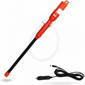 Pompe &agrave; Siphon USB &eacute;l12V ectrique &agrave; Essence Pompe &agrave; bidon Pompe de transvasement de Diesel Huile Eau pour Voiture