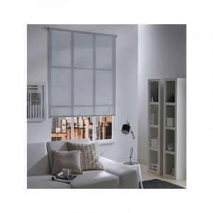 Ateliers 28 - Store enrouleur voile gris clair 45x250cm - inventiv