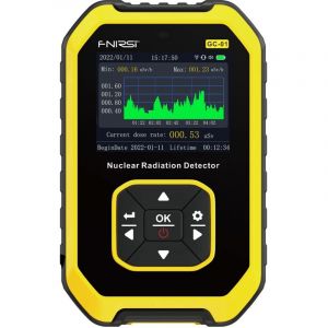 Geiger D&eacute;tecteur de rayonnement de compteur de qualit&eacute; sup&eacute;rieure, dosim&egrave;tre de rayonnement nucl&eacute;aire portable rechargeable pour protection et