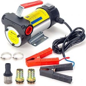 Pompe diesel 12V Pompe d'aspiration d'huile électrique Pompe de vidange d'huile Pompe à carburant Supporte la rotation avant et arrière 45L/Min