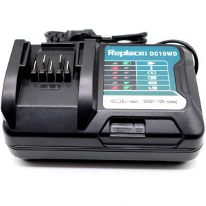 Applicable Chargeur DC10WD DC10SB DC10WC 12V 10.8V, Compatible avec Makita Batterie 12V BL1021B BL1041B BL1015 BL1016 197396-9 BL1040B BL1040 197406-2