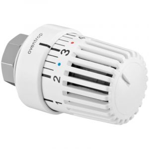 T&ecirc;te thermostatique ov uni la avec capteur de liquide blanc avec mise &agrave; z&eacute;ro