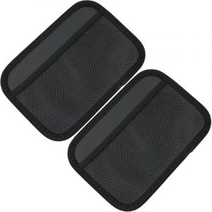 Lablanc - Lot de 2 Sacs en Filet pour Coffre de Voiture,2 Sacs de Coffre de 20,5 x 14,5 cm,Filet de Rangement ,Filet de Rangement,Filet élastique