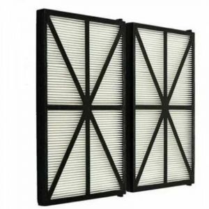 Lot de 2 Panneaux Filtres pour Robot Tiger Shark - RCX70101PAK2 - Noir