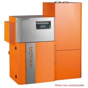 Chaudière à Granulés 18kW morvan gm Easy 18 avec Réservoir à Granulés - 522631