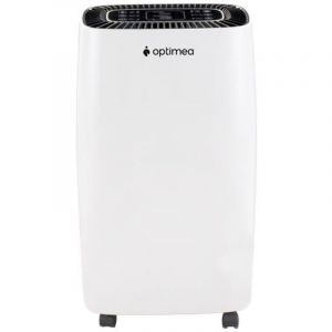 OPTIMEA D&eacute;shumidificateur ODH-J04-100 &ndash; 10 L/Jour &ndash; &Eacute;cran Digital, Timer 24h, Silencieux &ndash; Pi&egrave;ces jusqu&rsquo;&agrave; 10 m&sup2;