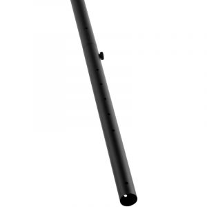 Mophorn - Poteau de signalisation portable , support de poteau de signalisation en fonte de 5 pieds avec base en plastique dur et roues, support de