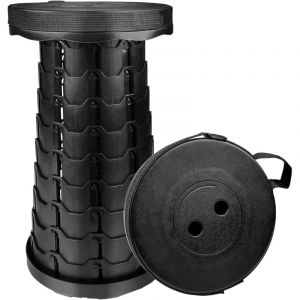 NOLUXA Tabouret Pliant Portable, Siege Pliant, Tabourets de Camping, Si&egrave;ge R&eacute;glable en Hauteur Randonn&eacute;e, P&ecirc;che, Barbecue, Voyage, F&ecirc;te