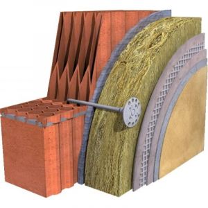 Rawl - Chevilles d'isolation TFIX-8M avec clou métallique et tête surmoulée plastique 8x175 mm, boîte de 200 chevilles