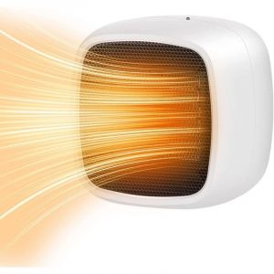 Radiateur Chauffage Soufflant C&eacute;ramique,800W Chauffage D'appoint,Radiateur Electrique,Chauffage Electrique Economique, avec 2 R&eacute;glage