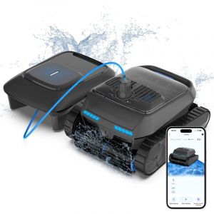 Robot Piscine AIRROBO CP400,Nettoyage Complet Surface, Fond, Paroi & Ligne d'eau - Navigation Intelligente, Stationnement Auto