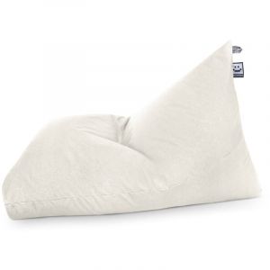 Happers - Pouf Pyramide Naylim Mate pour Extérieur Écru xl Écru