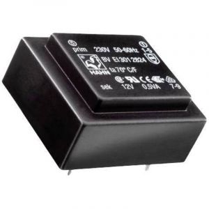 Bv ei 305 2051 Transformateur pour circuits imprimés 1 x 230 v 1 x 9 v/ac 3.0 va - Hahn