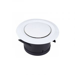 Aiperq - aierq Bouche d'extraction et d'insufflation d'air Ø100, sl.gt 3 griffes articulées - Grille de ventilation plastique ronde orientable
