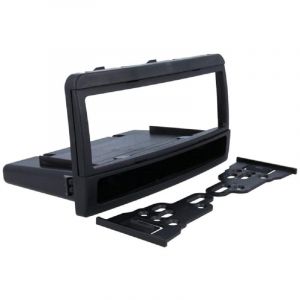 Adnauto - Facade autoradio FA72A compatible avec Ford Focus 00-04 avec vide poche - noir - 1Din