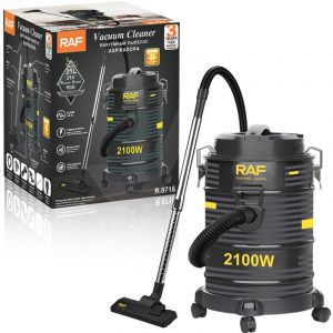 Aspirateur de chantier 21L 2800W - Aspirateur eau et poussi&egrave;re Advanced, Fonction Soufflerie, Acier Inoxydable, Sans Sac (Aspirateur l&eacute;ger pour Tapis