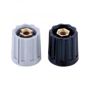 Tête de bouton rotatif Mentor 331.6 noir (ø x h) 15 mm x 14 mm 1 pc(s) Q62393