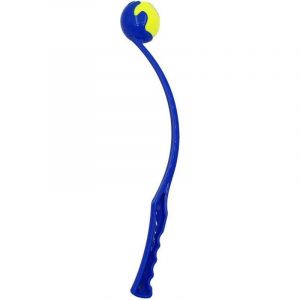 NOLUXA Lanceur de balles de Tennis pour Chien, Jouets pour Chiens interactifs avec Lanceur de balles pour Chien avec poignée Ergonomique, Lanceur de