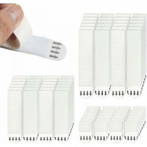 Bandes de suspension pour tableaux, 36 pi&egrave;ces, crochets pour tableaux S/M/L sans per&ccedil;age, bandes autocollantes pour suspendre cadres et d&eacute;corations