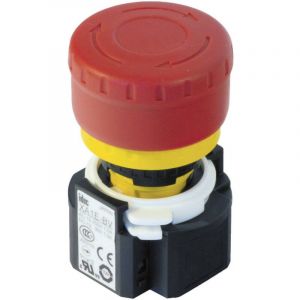 XA1E-LV302Q4R Arr&ecirc;t d'urgence auto-surveill&eacute; 250 v/ac 3 a 2 nf (r) 1 pc(s) D77697 - Idec
