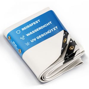 B&acirc;che de Protection Premium Imperm&eacute;able [300x200cm] &ndash; R&eacute;sistante aux uv [650 g/m&sup2;] B&acirc;che de Camion avec &OElig;illets, B&acirc;che en pvc pour Bois, Jardin, Toit