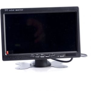 Moniteur de voiture 7' TFT LCD pour caméra de recul 1280x960 PAL/NTSC