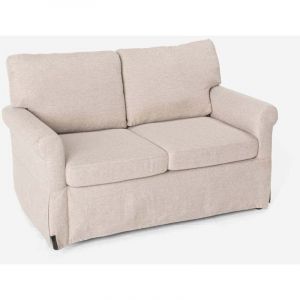 Modus Sof&agrave; &ndash; Canap&eacute; 2 places en tissu d&eacute;houssable &ndash; Style classique moderne &ndash; Dimensions 87x83x137 cm &ndash; Confort optimal pour salons