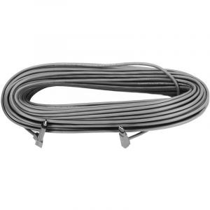 Ulisem Câble de remplacement professionnel Starlink – Kit de rallonge Starlink 45,7m (150ft) avec clips de fixation, compatible avec satellite