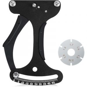 Tensiomètre à rayons, outil d'étalonnage du tensiomètre à rayons de vélo avec spécifications étriers de frein outil de réglage du tendeur de rayons