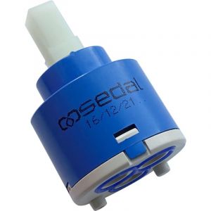 Ulisem - Cartouche céramique, 40MM Cartouche Robinet adapté au Robinet de Cuisine et au Robin