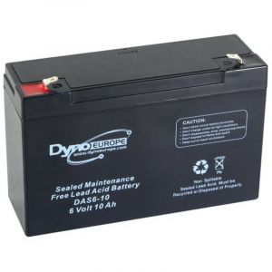 Toolland - Dyno Europe accu acide-plomb 6 v - 10 Ah 151 x 50 x 101 mm