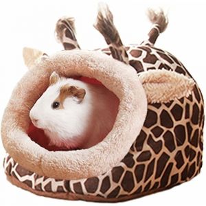 Jormftte - Cochon d'inde lit jouet Cage maison accessoires nid hérisson Hamster accessoires sucre planeur furet Rat lit jouet petits animaux de